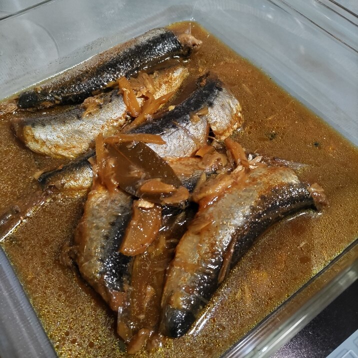 いわしのカレー煮